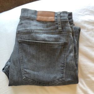 Madewell Skinny Jeans Gray
